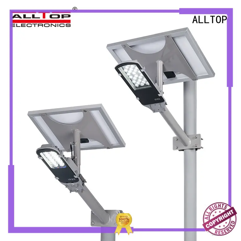 ALLTOP factory price solar powered led street lights motion sensor for garden 1