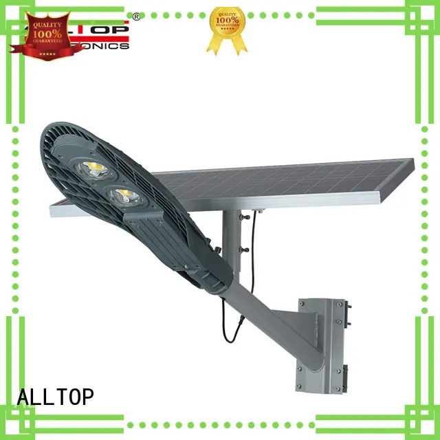 motion sensor solar street light project shining rightness for playground ALLTOP 1