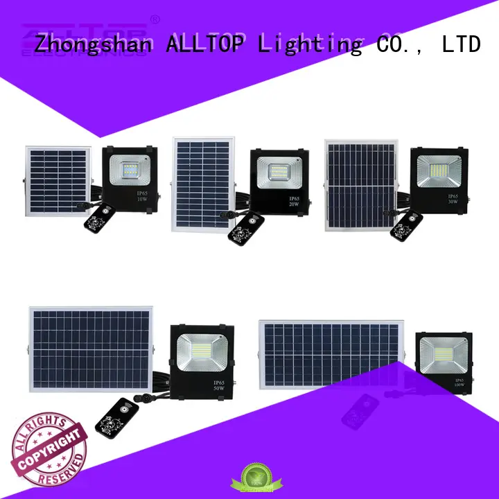 solar powered flood lights outdoor outdoor brightness for spotlight ALLTOP 1