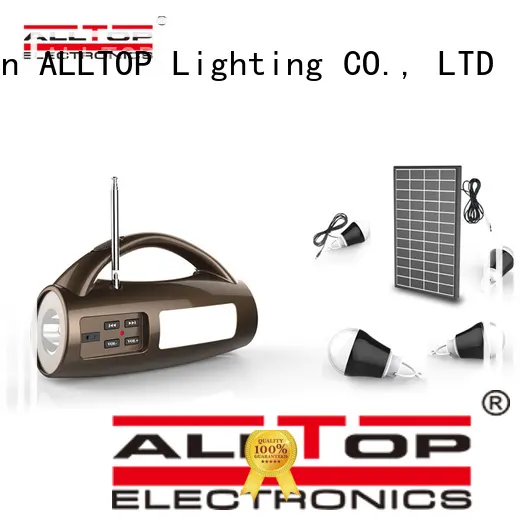 ALLTOP energy-saving solar house lighting system for home 1