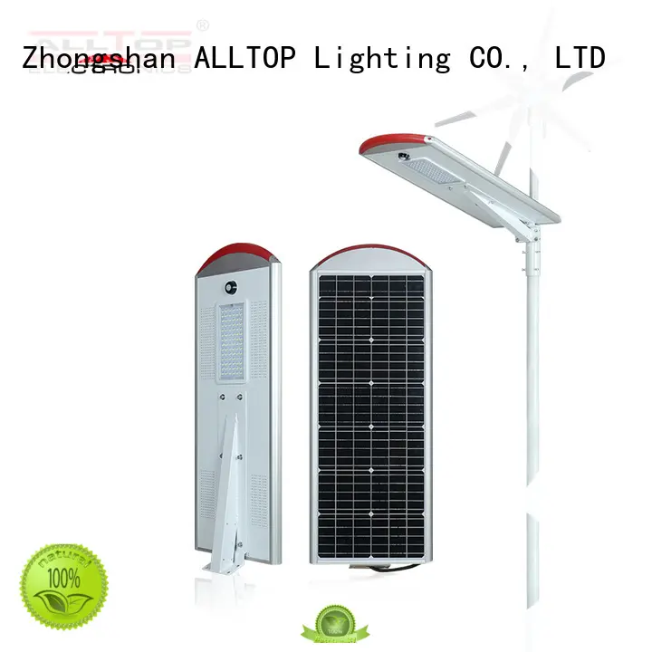 20w solar street light shining rightness for playground ALLTOP 1