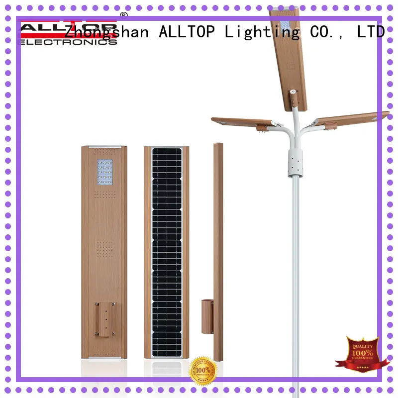ALLTOP energy-saving all in one solar street light manufacturer for road 1
