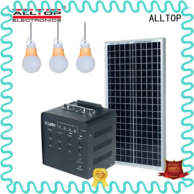 ALLTOP solar lighting system on-sale for battery backup 1