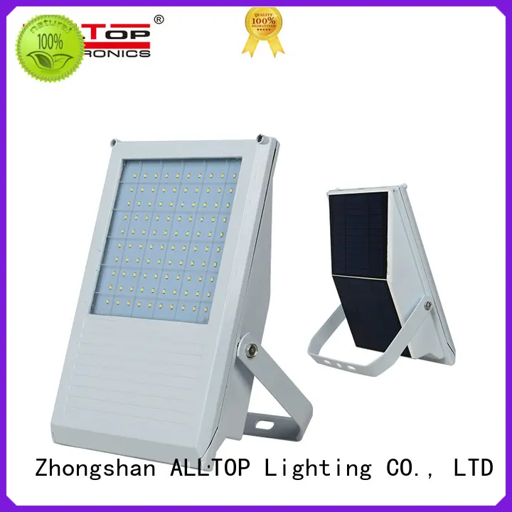 ALLTOP square solar sensor flood lights aluminum alloy for spotlight 1