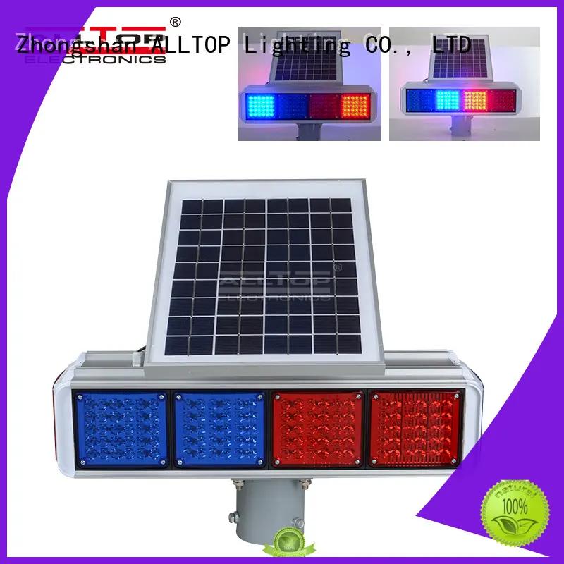 ALLTOP high quality solar traffic light intelligent for police 1