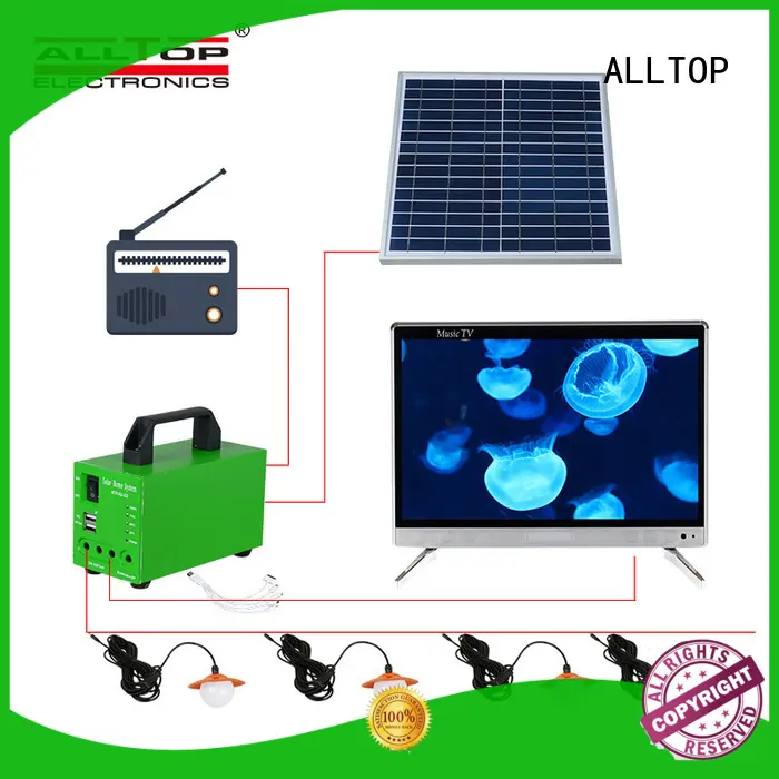 ALLTOP abs solar lighting system at discount for outdoor lighting 1