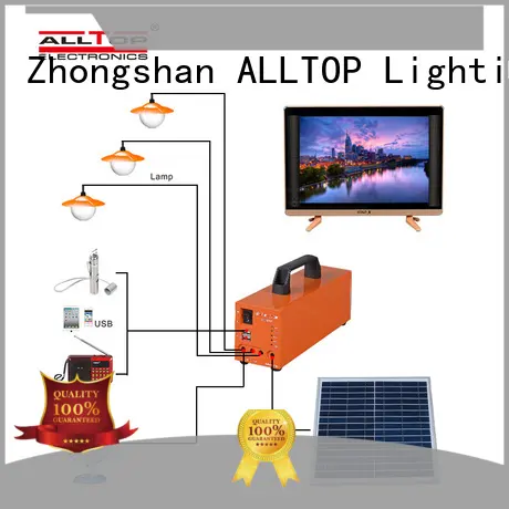 ALLTOP energy-saving solar dc lighting system by-bulk for camping 1