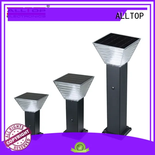 ALLTOP solar pillar lights supplier for decoration 1