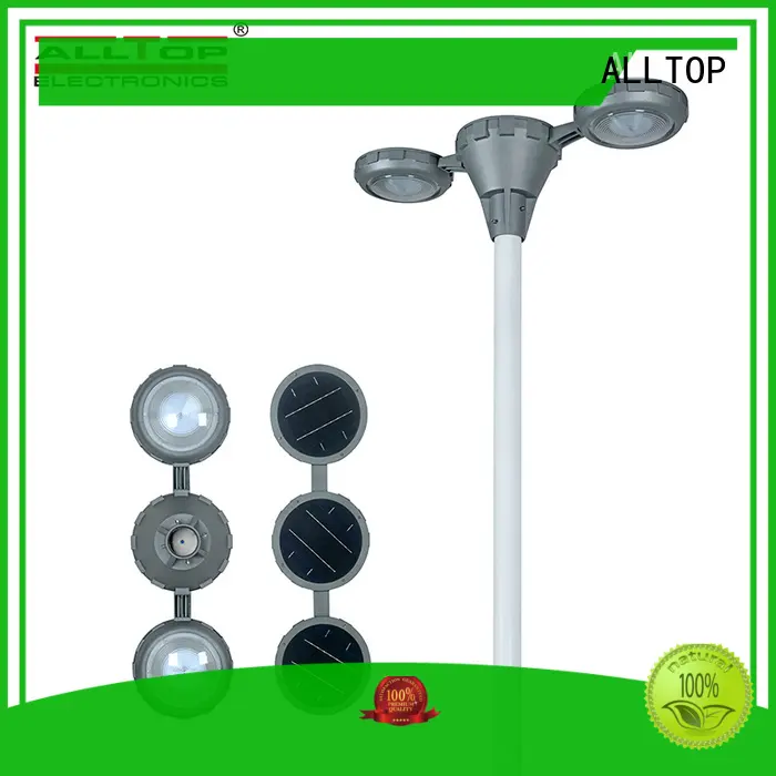 ALLTOP solar pillar lights bulk production for landscape 1