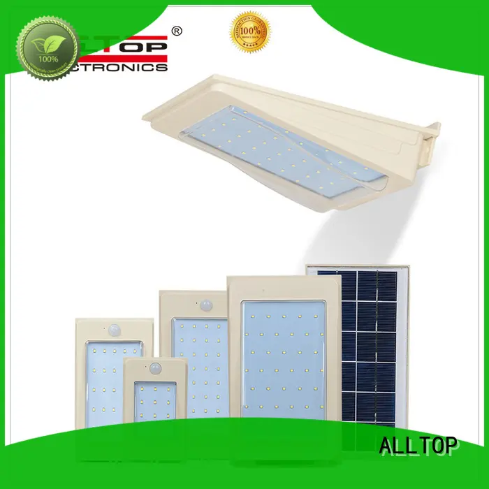 ALLTOP solar pir wall light housing for garden 1