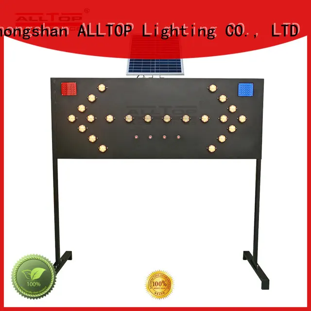 ALLTOP double side traffic light sign intelligent for security 1