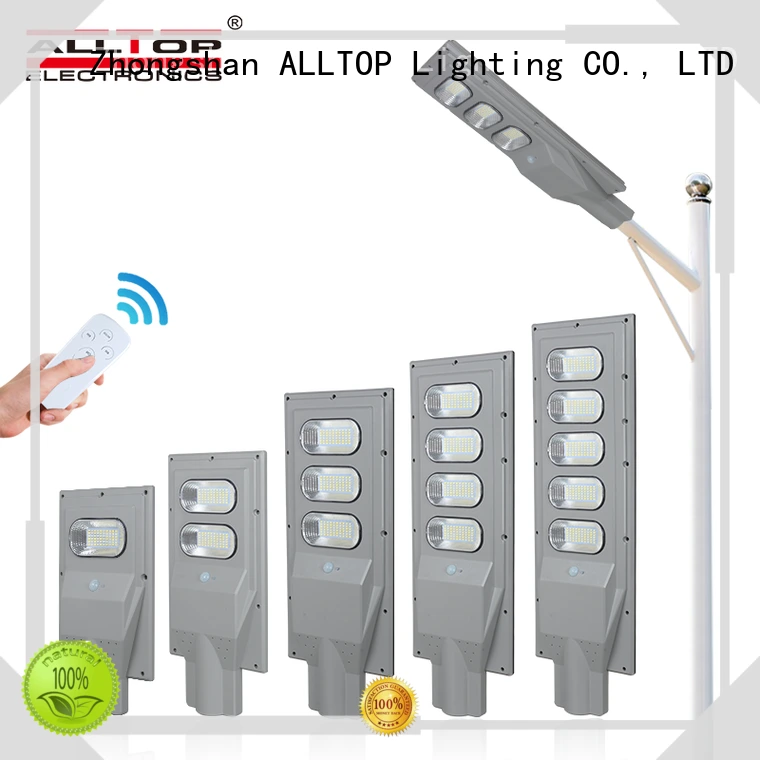 ALLTOP solar pole lights series for highway 1