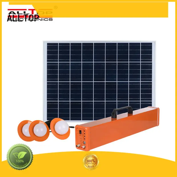 ALLTOP multi-functional solar dc lighting system supplier for camping 1