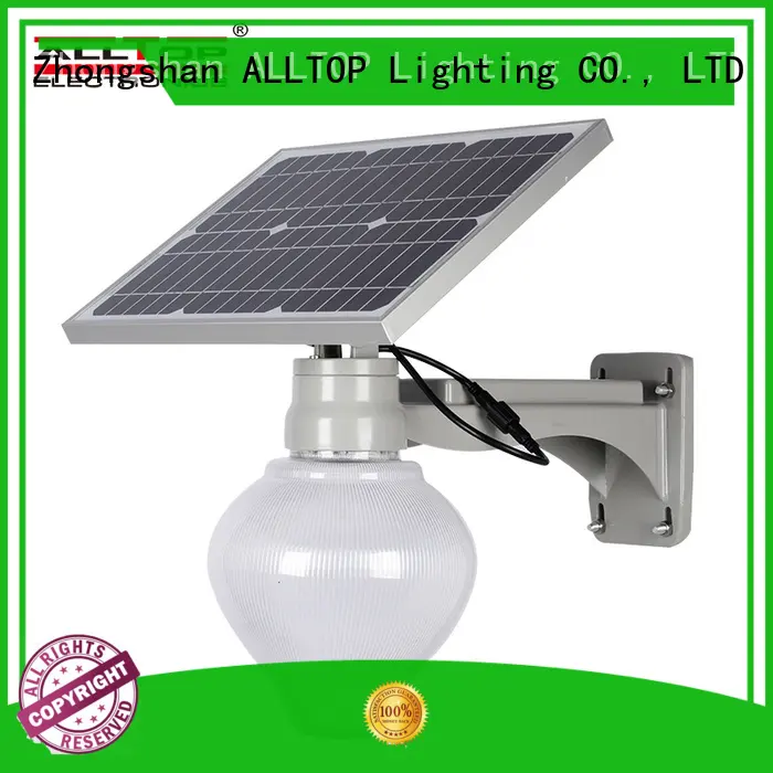 ALLTOP 12w solar street light directly sale for outdoor yard 1