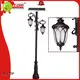 energy saving solar pillar lights supply for decoration 1