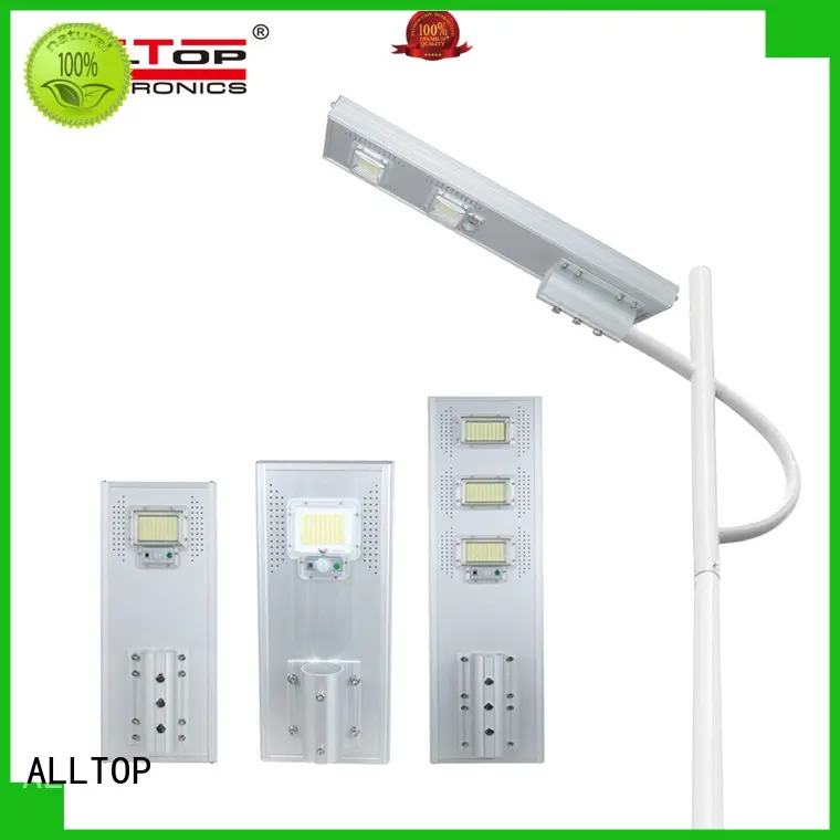 ALLTOP all in one solar street courtyard light with good price for garden 1