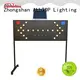 double side solar traffic signal directly sale for police 1