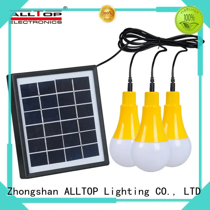 ALLTOP waterproof solar led wall lamp supplier for camping 1