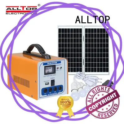 ALLTOP 12v solar lighting system factory direct supply for camping 1