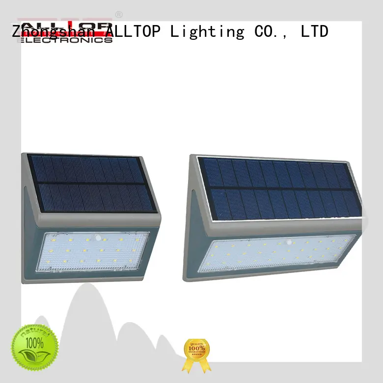ALLTOP solar pir wall light with good price for camping 1