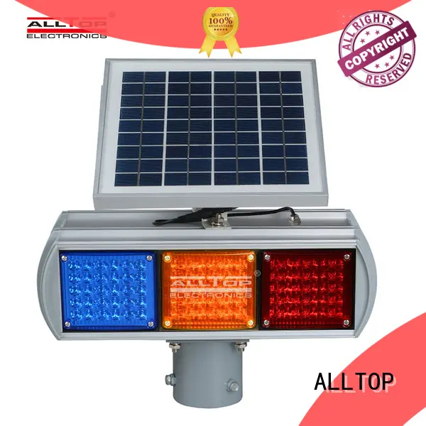 ALLTOP low price solar traffic light suppliers wholesale for factory 1