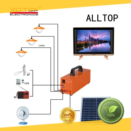 ALLTOP multi-functional solar powered stadium lights with good price for outdoor lighting 1