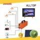 ALLTOP multi-functional solar powered stadium lights with good price for outdoor lighting 1