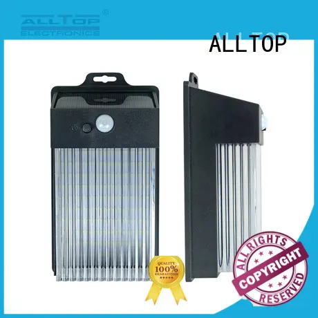 ALLTOP energy-saving solar pir wall light directly sale for garden 1