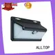 ALLTOP solar pir wall light directly sale for camping 1