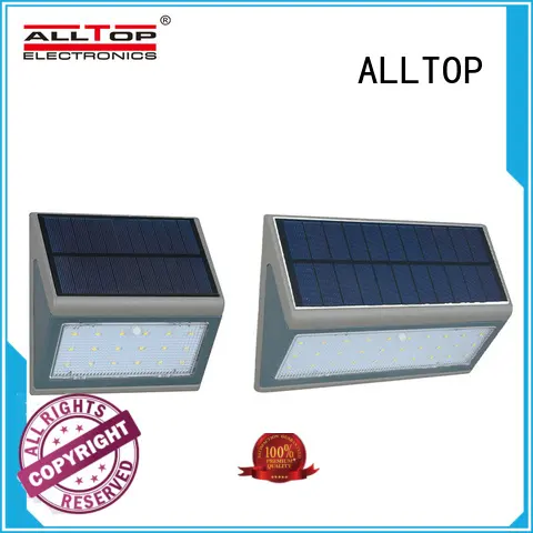 ALLTOP energy-saving solar wall sconce directly sale for garden 1