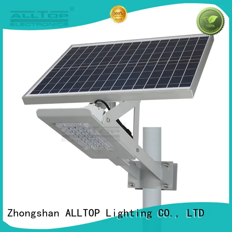 ALLTOP 20w solar street light supplier for playground 1