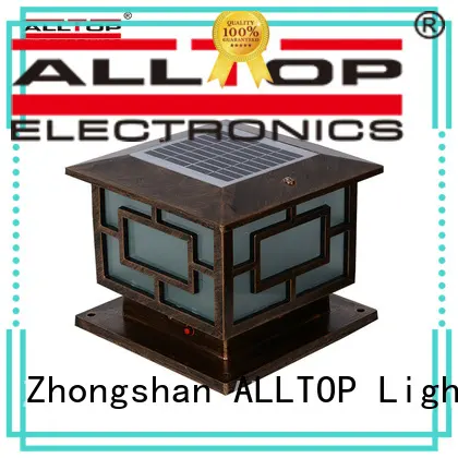 high quality solar pillar lights factory for decoration 1