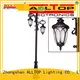 ALLTOP integrated solar pillar lights factory for landscape 1