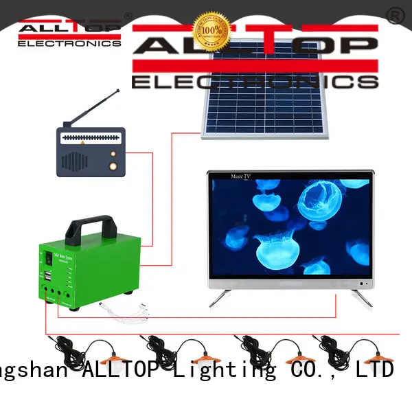 portable 12v solar lighting system supplier for outdoor lighting 1
