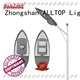 aluminum alloy 80w led street light company for workshop 1