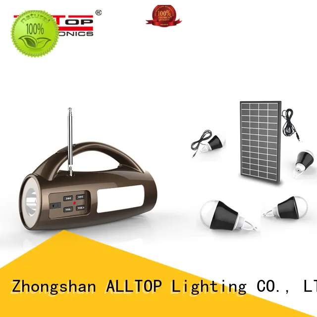 ALLTOP solar lighting system wholesale for outdoor lighting 1