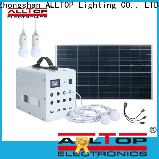 ALLTOP multi-functional solar dc lighting system directly sale for home 1