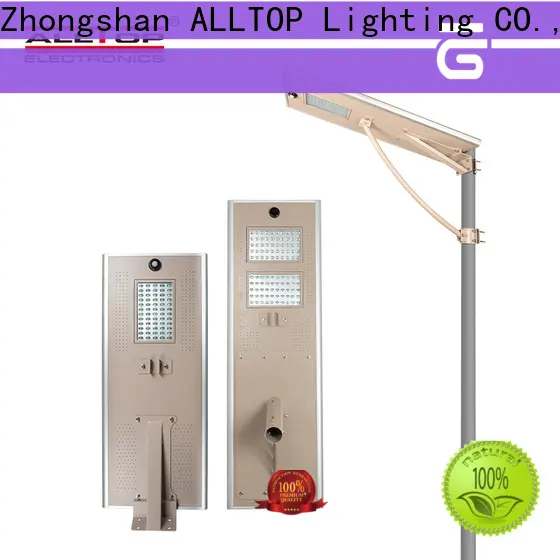 ALLTOP adjustable 60w all in one solar street light wholesale for highway 1