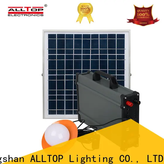 ALLTOP portable 12v solar lighting system with good price indoor lighting 1