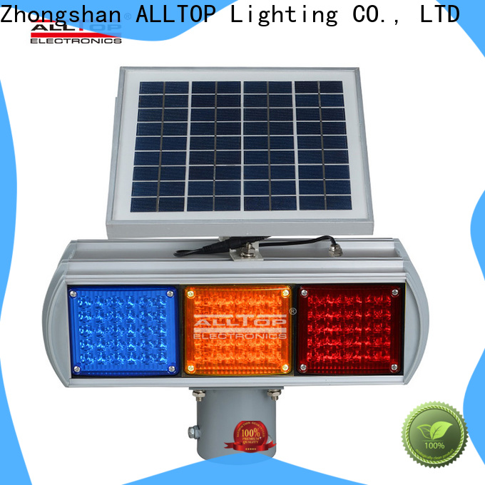 Low Price Solar Powered Traffic Lights Company Supplier for Police | ALLTOP