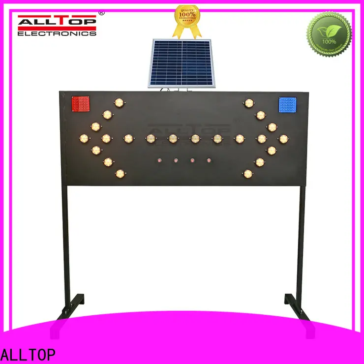 ALLTOP solar traffic light wholesale for security 1