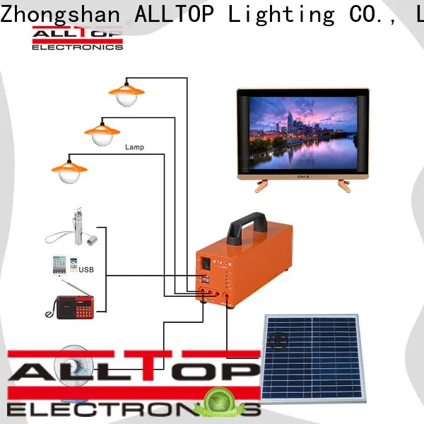 ALLTOP 12v solar lighting system factory direct supply for outdoor lighting 1