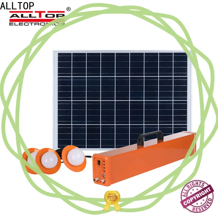 ALLTOP portable customized solar powered flood lights manufacturer indoor lighting 1