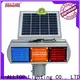 ALLTOP low price solar powered traffic lights price wholesale for safety warning 1