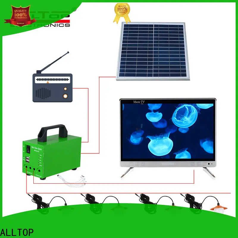 ALLTOP customized solar powered flood lights with good price for camping 1