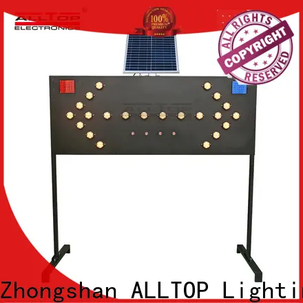 ALLTOP double side solar traffic light series for security 1