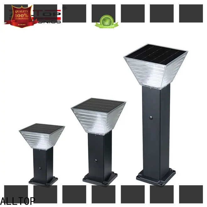ALLTOP solar pillar lights factory for landscape 1