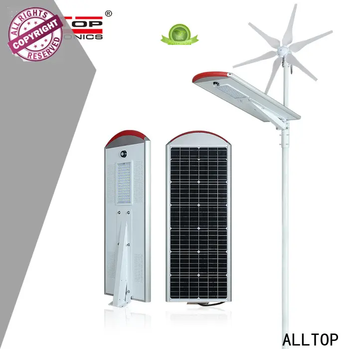 ALLTOP 20w solar street light factory for landscape 1
