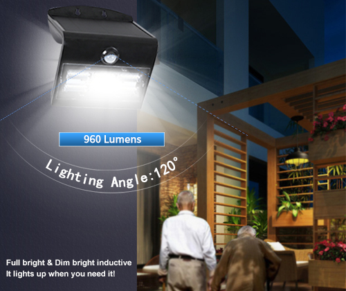 energy-saving sensor wall light manufacturer for garden 5