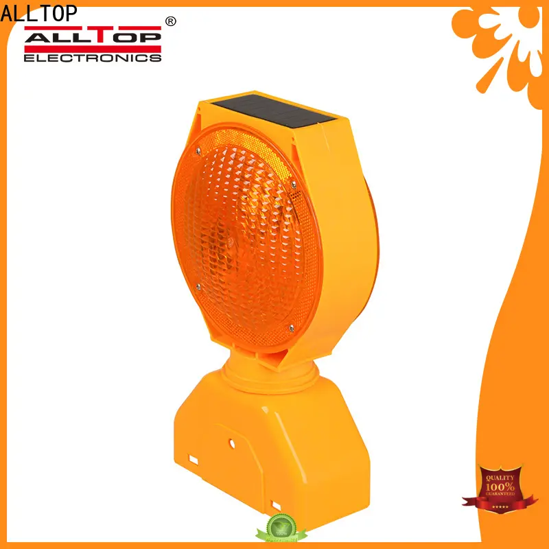 ALLTOP solar traffic light supplier for safety warning 1